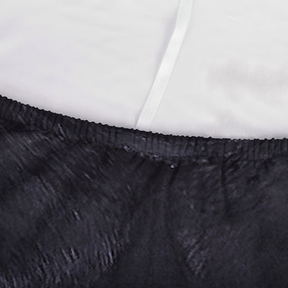 Black Jaguar Print Sofa Cover