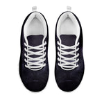 Black Jaguar Print White Sneakers