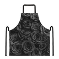 Black Rose Print Apron