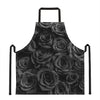 Black Rose Print Apron