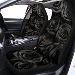 Black Rose Print Universal Fit Car Seat Covers