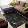Black Snake Print Floor Mat