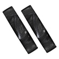 Black Snake Print Car Seat Belt Covers