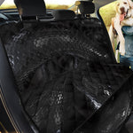 Black Snake Print Pet Car Back Seat Cover