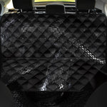 Black Snake Print Pet Car Back Seat Cover