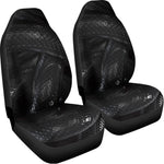 Black Snake Print Universal Fit Car Seat Covers