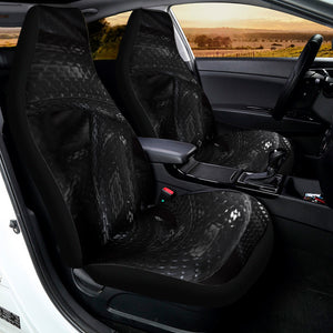 Black Snake Print Universal Fit Car Seat Covers