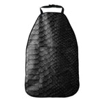 Black Snakeskin Print Car Seat Organizers
