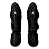 Black Snakeskin Print Muay Thai Shin Guard