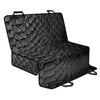 Black Snakeskin Print Pet Car Back Seat Cover