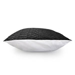 Black Snakeskin Print Pillow Cover