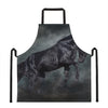 Black Stallion Horse Print Apron