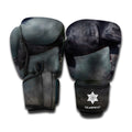 Black Stallion Horse Print Boxing Gloves