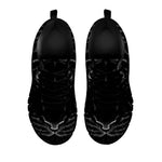 Black Tiger Portrait Print Black Sneakers