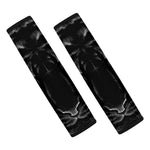 Black Tiger Portrait Print Car Seat Belt Covers