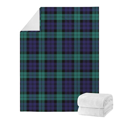 Black Watch Scottish Tartan Print Blanket