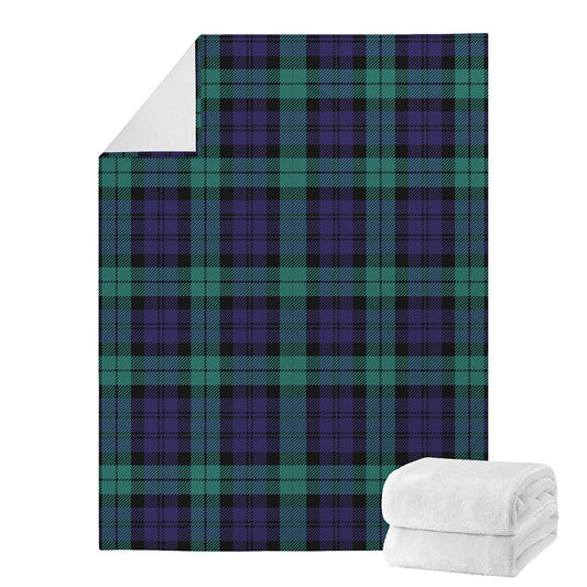 Black Watch Scottish Tartan Print Blanket