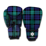 Black Watch Scottish Tartan Print Boxing Gloves