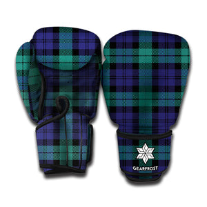 Black Watch Scottish Tartan Print Boxing Gloves