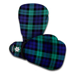 Black Watch Scottish Tartan Print Boxing Gloves