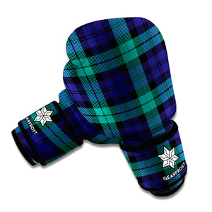 Black Watch Scottish Tartan Print Boxing Gloves