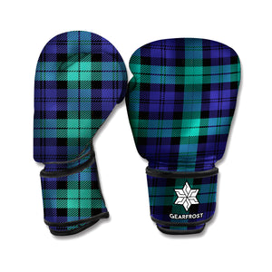 Black Watch Scottish Tartan Print Boxing Gloves