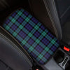 Black Watch Scottish Tartan Print Car Center Console Cover