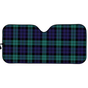 Black Watch Scottish Tartan Print Car Sun Shade