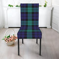 Black Watch Scottish Tartan Print Dining Chair Slipcover