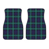 Black Watch Scottish Tartan Print Front Car Floor Mats