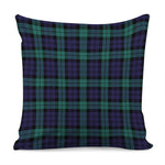 Black Watch Scottish Tartan Print Pillow Cover