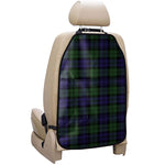 Black Watch Tartan Pattern Print Car Seat Organizers