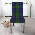 Black Watch Tartan Pattern Print Dining Chair Slipcover