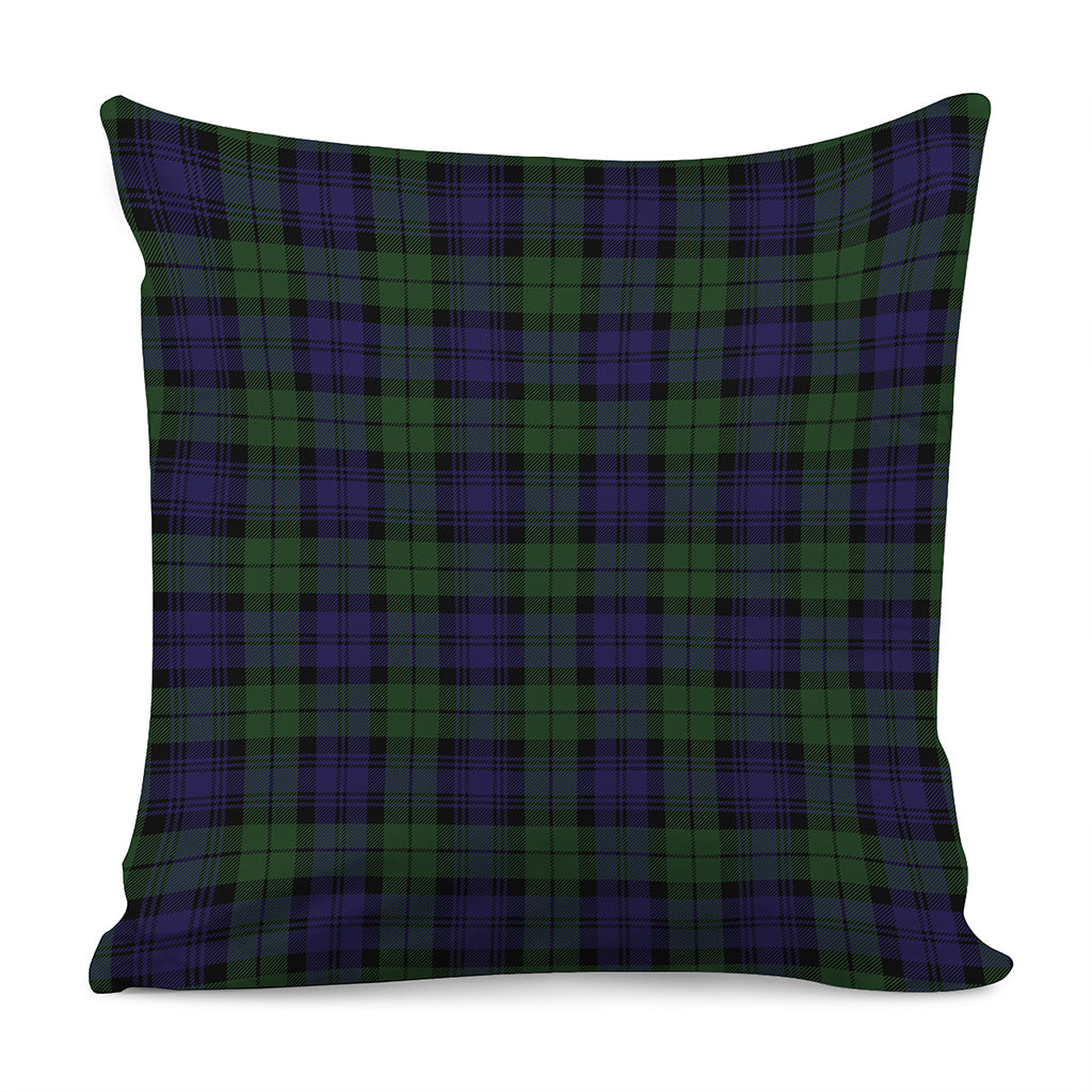 Black Watch Tartan Pattern Print Pillow Cover