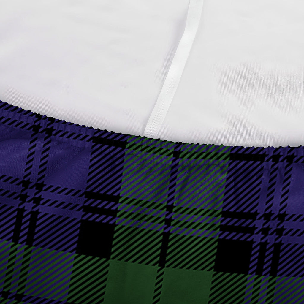 Black Watch Tartan Pattern Print Sofa Cover