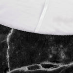 Black White Grunge Marble Print Sofa Cover