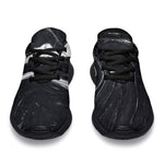 Black White Liquid Marble Print Sport Shoes GearFrost