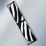 Black White Zebra Pattern Print Car Sun Shade GearFrost