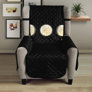 Blood Moon Lunar Phase Print Armchair Protector