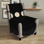 Blood Moon Lunar Phase Print Armchair Protector