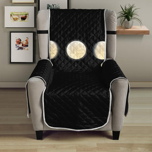 Blood Moon Lunar Phase Print Armchair Protector