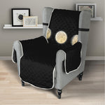 Blood Moon Lunar Phase Print Armchair Protector