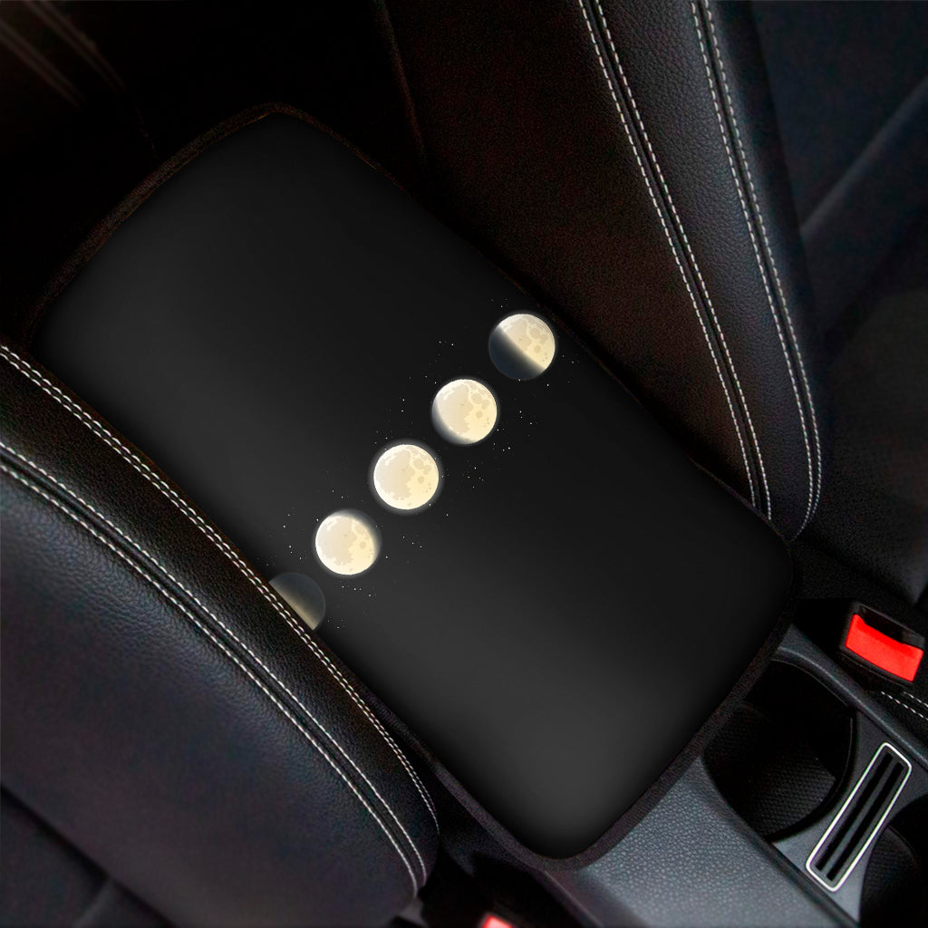 Blood Moon Lunar Phase Print Car Center Console Cover