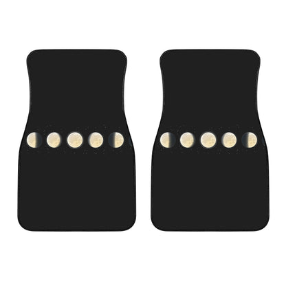 Blood Moon Lunar Phase Print Front Car Floor Mats