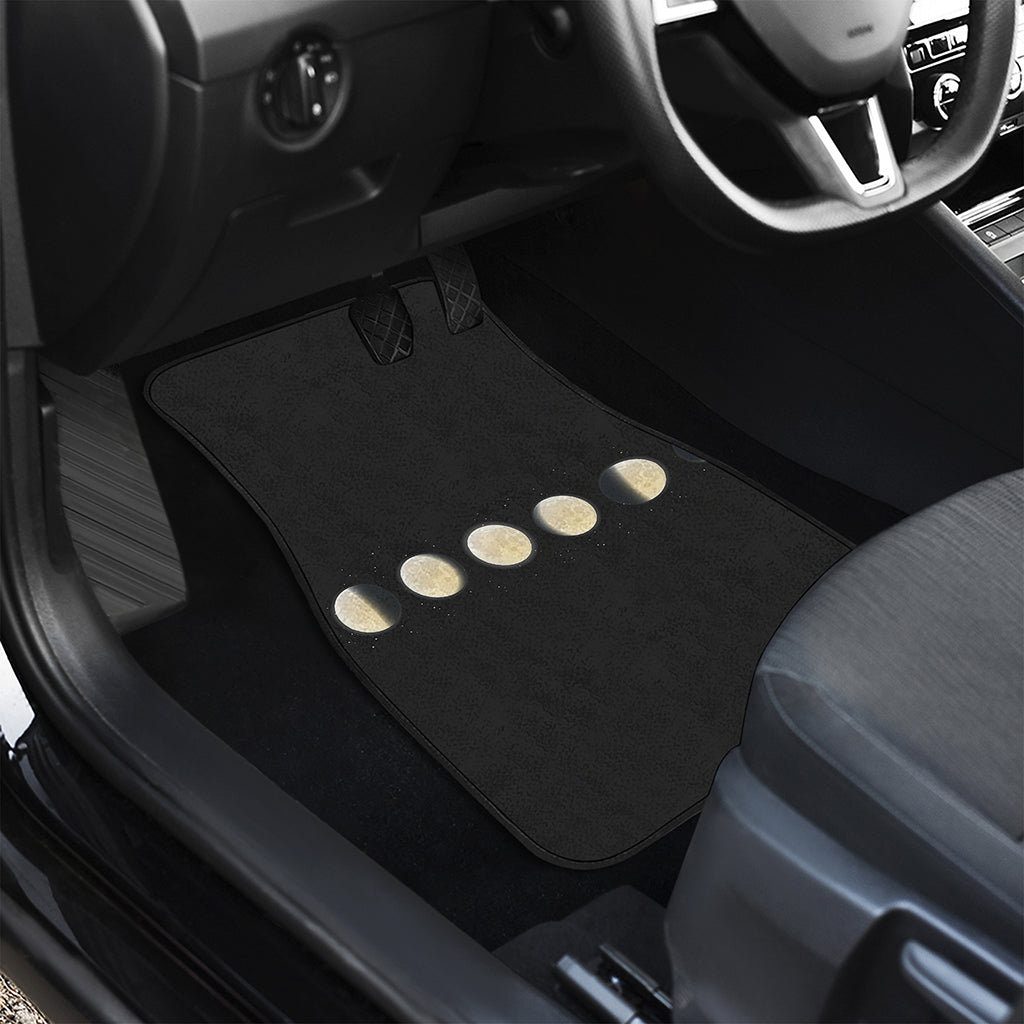 Blood Moon Lunar Phase Print Front Car Floor Mats