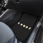 Blood Moon Lunar Phase Print Front Car Floor Mats