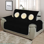 Blood Moon Lunar Phase Print Half Sofa Protector