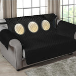 Blood Moon Lunar Phase Print Loveseat Protector