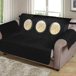 Blood Moon Lunar Phase Print Loveseat Protector