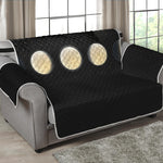 Blood Moon Lunar Phase Print Loveseat Protector